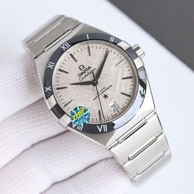 Replica Omega Constellation 41MM 8900/8901 Movement Ceramic Bezel Watch
